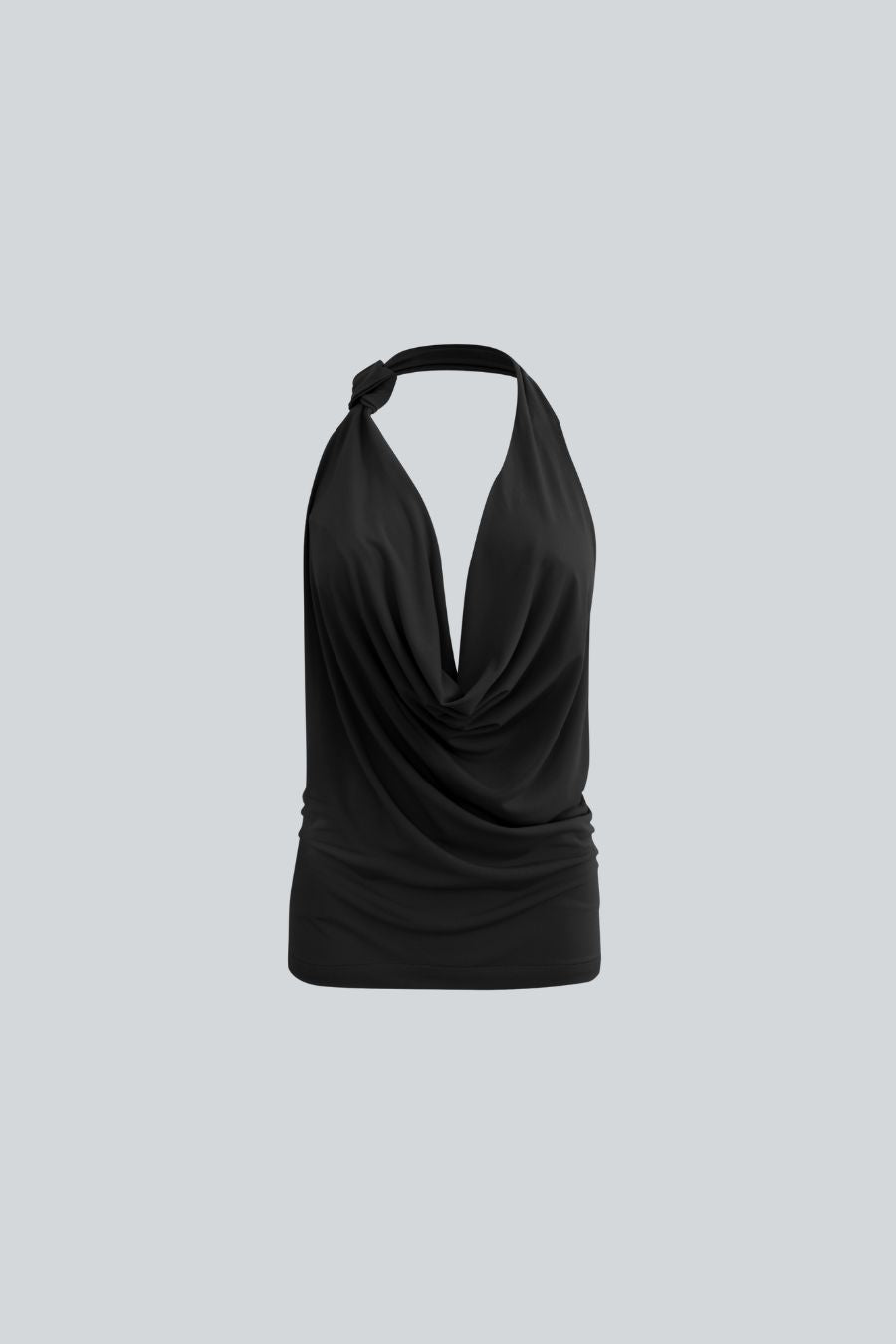 Blusa de escote profundo tipo columpio